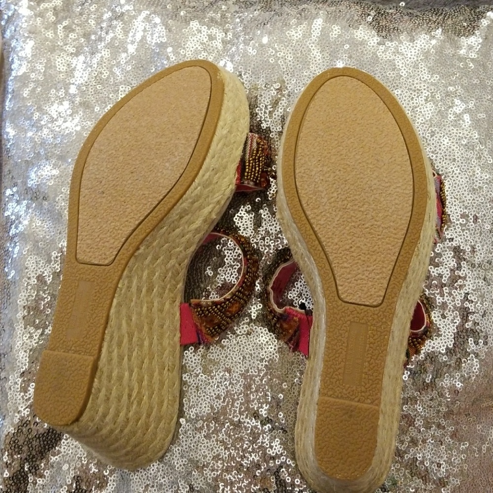 Rampage wedge heels Size 6.5 🧡 - Picture 4 of 6